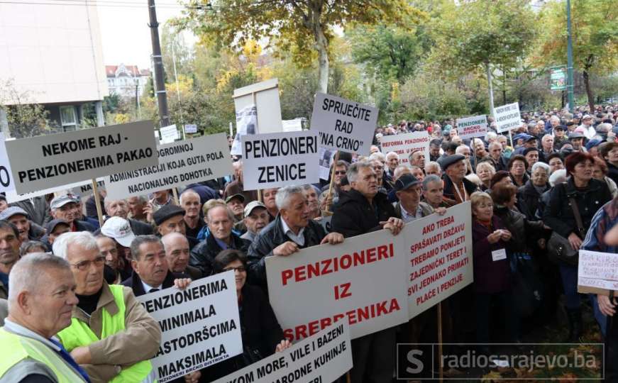Rapa: Ako vlasti ne usvoje Zakon o PIO, 100.000 penzionera će izaći na proteste